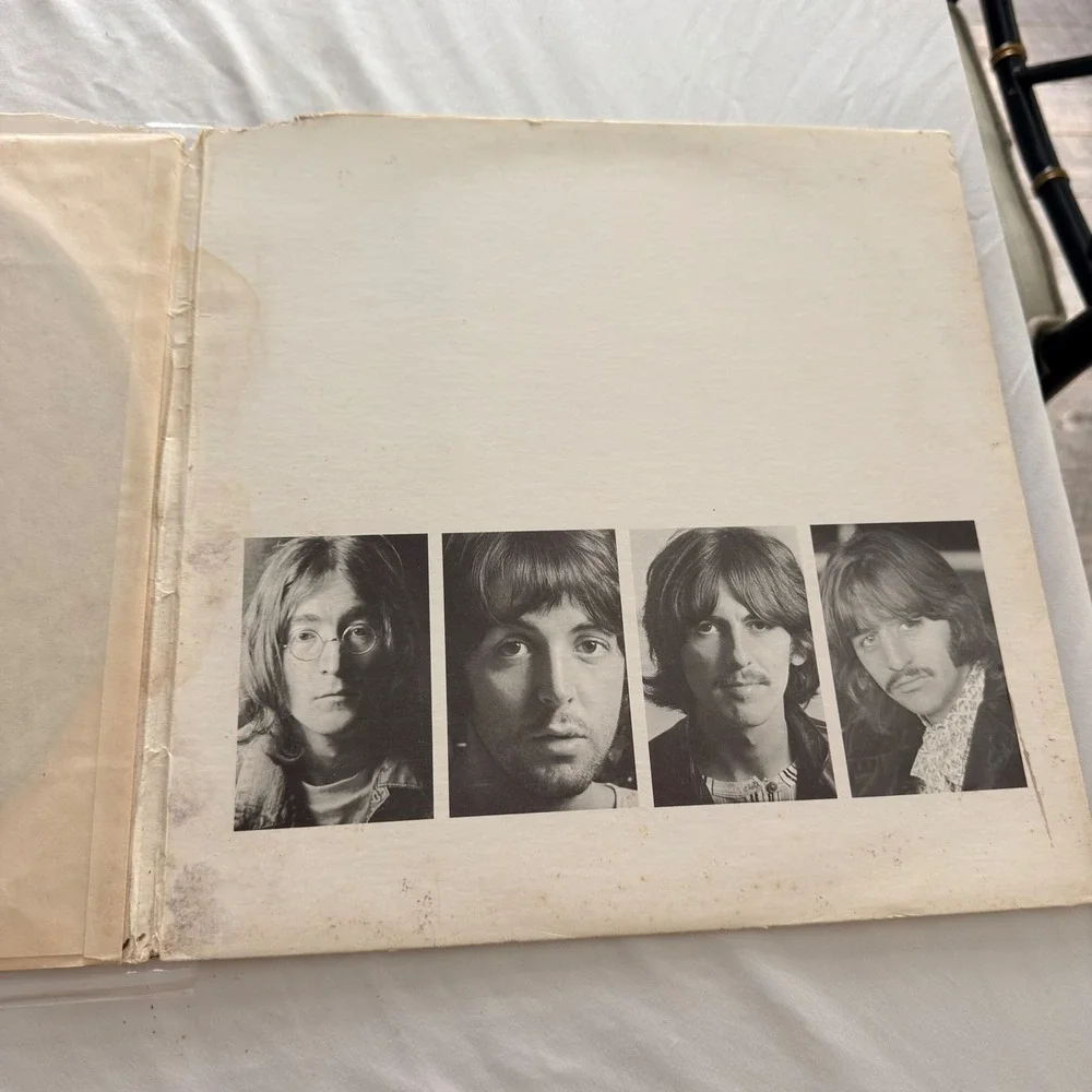 The Beatles White Album Vinyl LP 1968 Apple SWBO-101 Numbered A1944411 Stereo